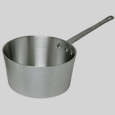 Aluminium cookware saucepan