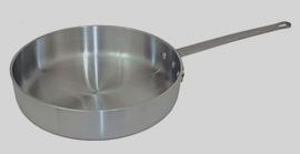 Aluminium cookware saute pan